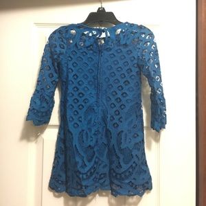 Rare Editions size 2t lace overlay dress